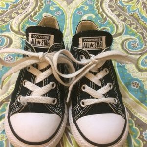 Converse All Star Little Boys Size 9 Black